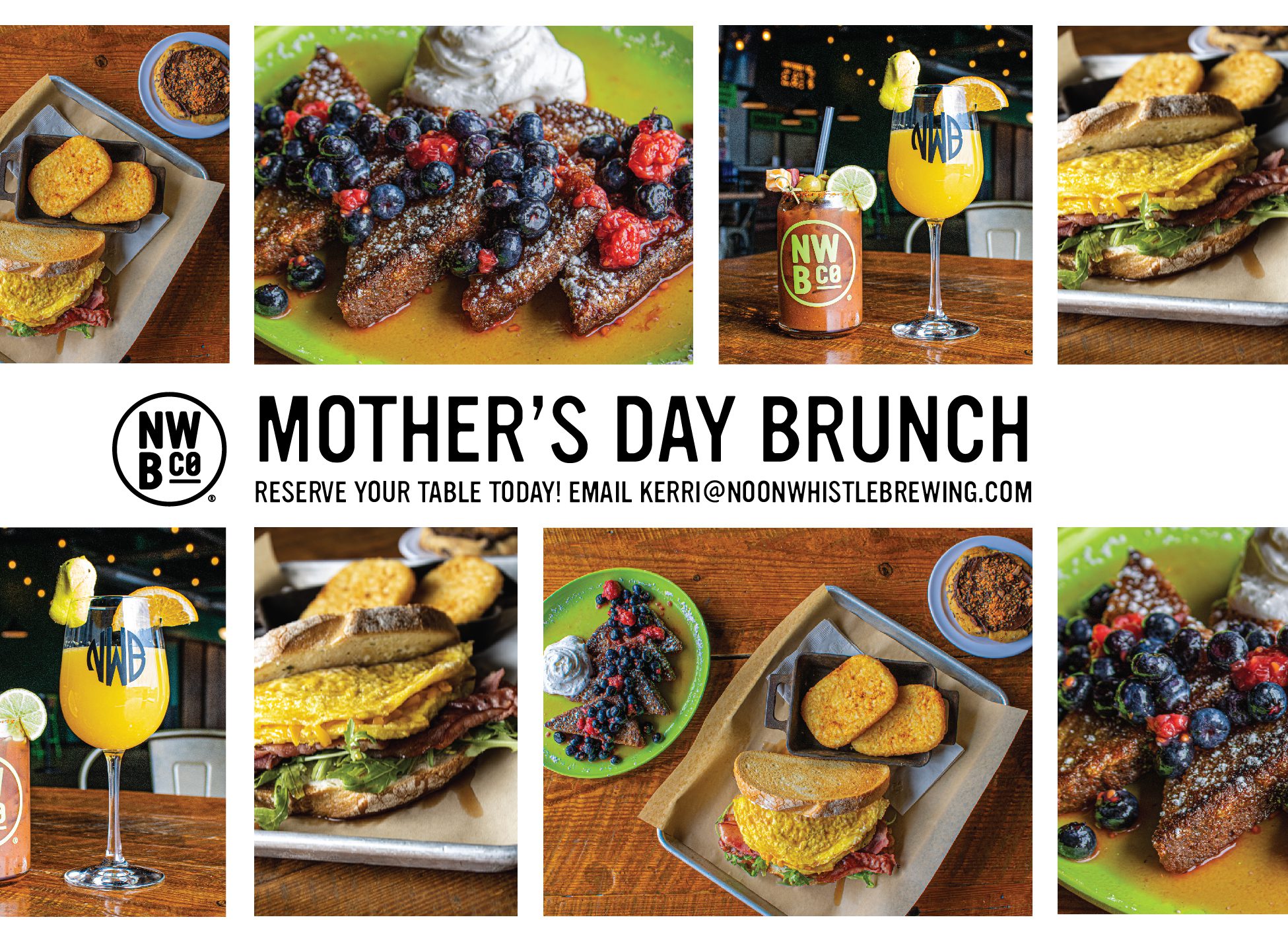 Mother's Day Brunch the Lombard Brewpub • Noon Whistle Brewing